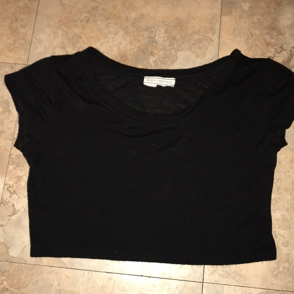🖤 Plain Black Crop Top 🖤
